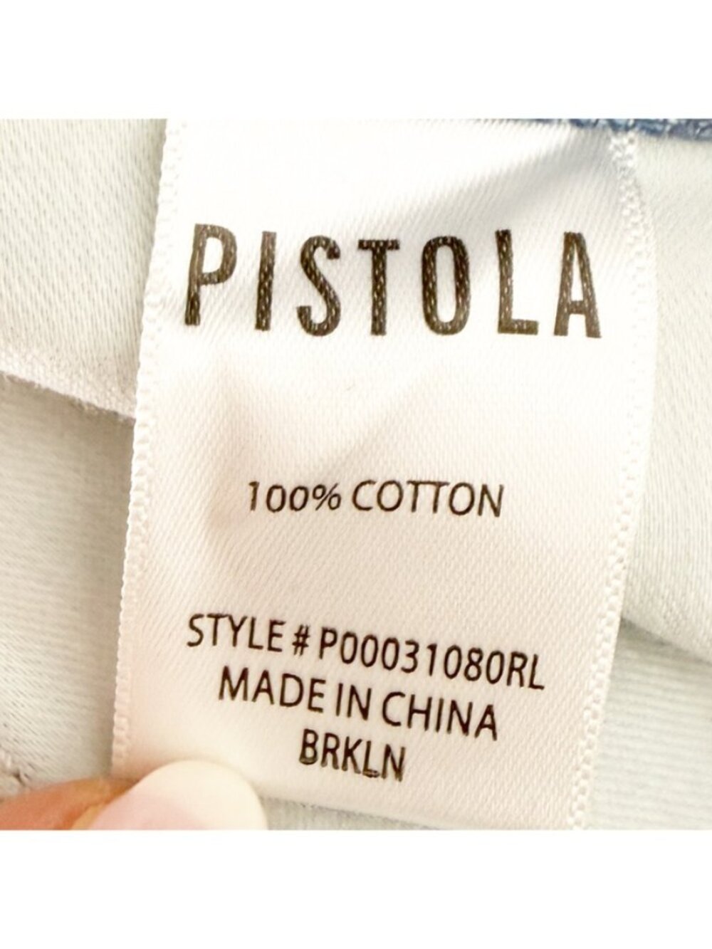 Anthropologie Pistola Alice Midi Denim Split Front Brooklyn Midi Skirt 26 - Picture 7 of 9